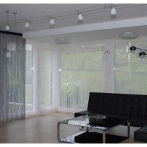 Дизайнерское решение по оформлению квартиры шторами №40